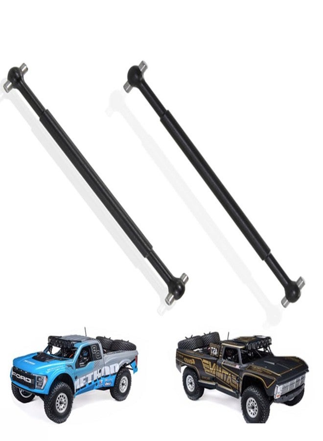 UURCSKY #45 Steel RC Dogbone Drive Shaft for 1/10 Losi Baja Rey 2.0 Upgrades Parts # LOS232081 (Black) - Image 2